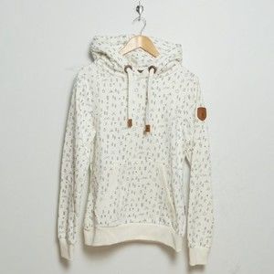 Wanakome Women's Georgia Print Ivory Hoodie Small